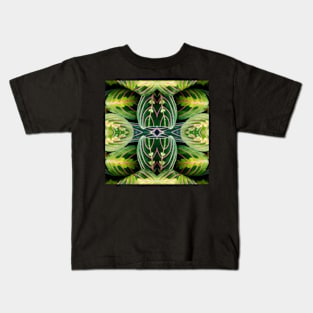 Leafy Pattern Kids T-Shirt